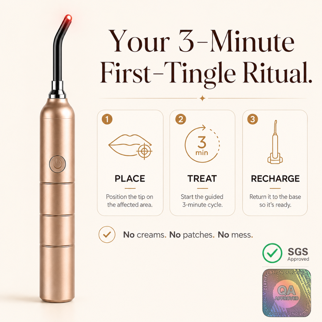 OraPhoton 2.0 Red Light Wand for Cold Sores